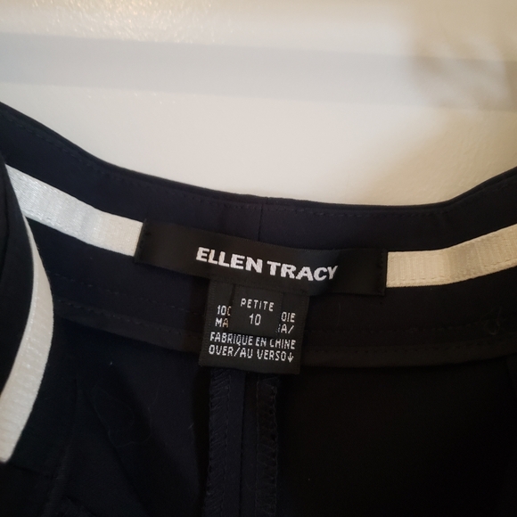 Ellen Tracy 100% silk wide leg dress pants - Picture 4 of 5